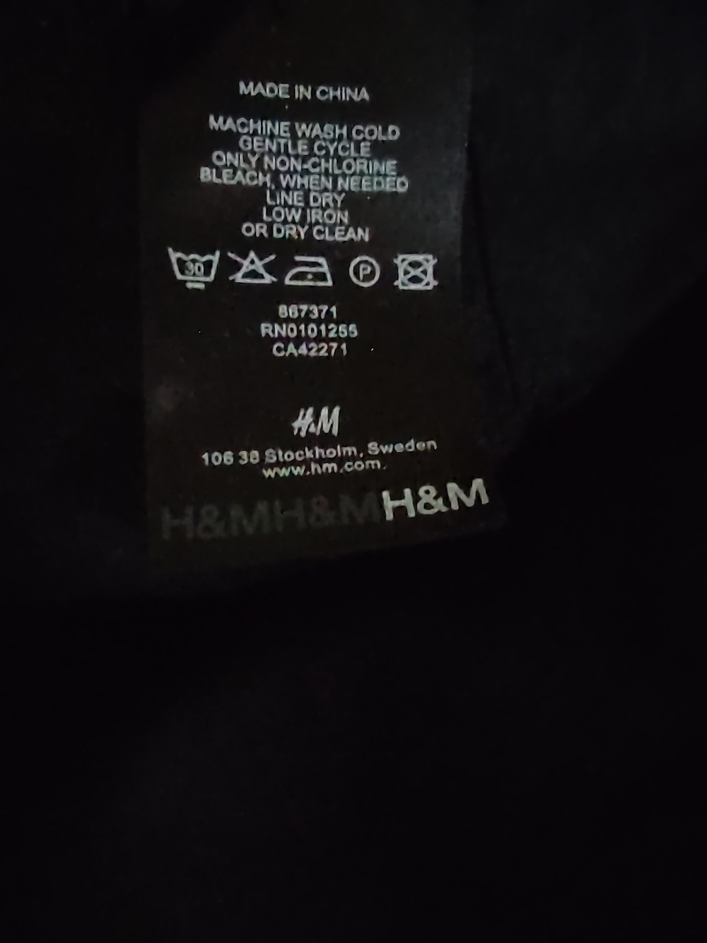 H&M Herringbone Newsboy Sailor's Peaky Cap Hat Black & White Womens Small - Picture 6 of 6